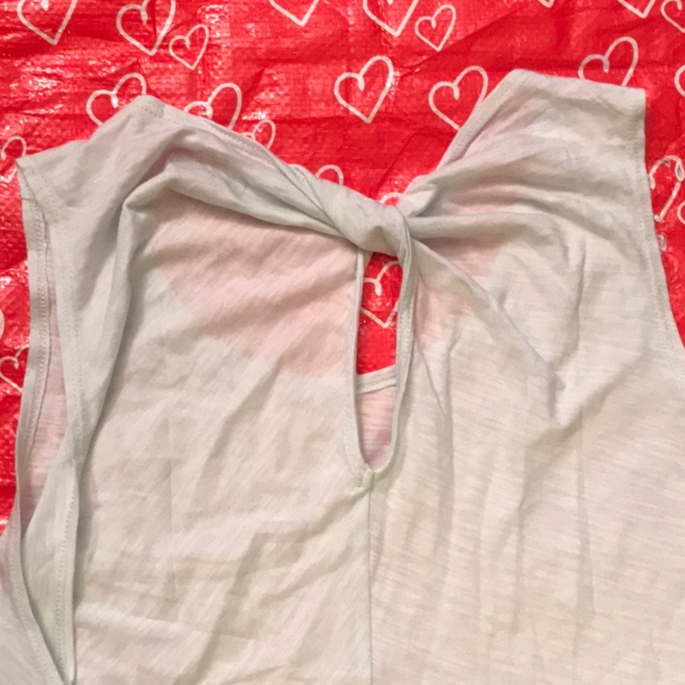 Eddie Bauer Tank Top Gate check twist back - Picture 6 of 9